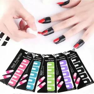 U자 스트리핑 보호스티커 손톱 테이프 매니큐어 (WFK9XUU)