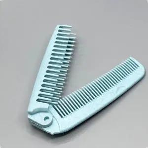 정리용머리빗 학생 폴딩 파스텔색상 가벼운 머리브러쉬 간편한