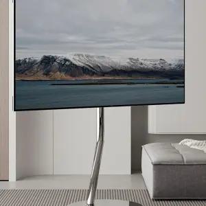 이동식 티비 스탠드 40 75인치 스테인레스 거치대