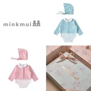 밍크뮤 출산백일선물 아미엘뮤SET바디슈트 2종 택1 3617067603/04 26년 신상