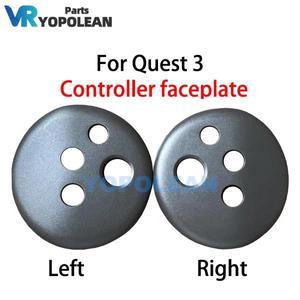 Meta Oculus Quest 3 VR 헤드셋 컨트롤러 디스크 원형 페이스 플레이트 커버 수리 부품 용 기존