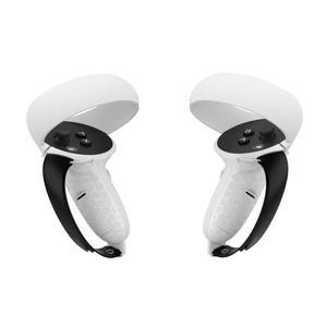배터리 개폐 조절 식 손목 너클 스트랩이있는 Oculus Quest 2 용 AMVR 터치 컨트롤러 그립 방지 스로우 액