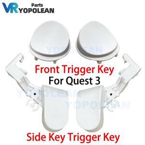 사이드 키 트리거 쉘 메타 오큘러스 퀘스트 3 VR 헤드셋 컨트롤러 핸들 그립 교체 부품 액세서리