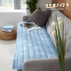 에펠탑 시어서커 쇼파패드 사계절 소파커버 쇼파매트 깔개 소파방석 3인용 4인용