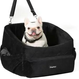 소형견을 위한 반려견 카시트 30파운드 미만의 세탁 가능한 카베드 강화된 안전 스트랩이 있는 반려동물