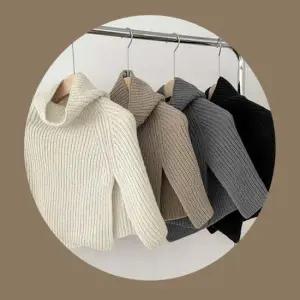 여성 4컬러 모던 니트 목폴라 어깨 숄 넥워머 케이프 넥워머 넥망토 겨울넥워머 겨울망토 어깨숄