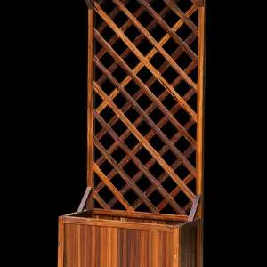 꽃스탠드 행잉 격자 화분걸이 정원 옥상 야외 철제 난초