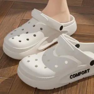 [하프클럽/]여름 캐주얼 슬리퍼 남녀공용 EVA 조합 샌들 실내외 사용