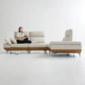 UND 에디션 NA10 천연 통가죽 스윙 소파 코너형 코스트코 잡화마켓2512