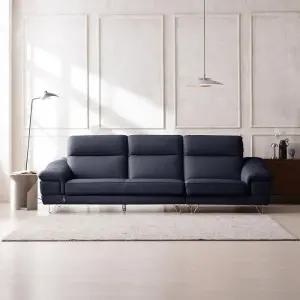 다우닝 레아 스테디 전체 천연가죽 3.5인 소파 레아스테디 코스트코 잡화마켓2512