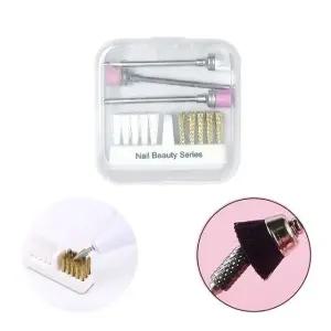 고품질 네일케어 전동샤퍼 브러쉬 드릴 세척 손발톱정리 드릴케어 (WFKANHU)