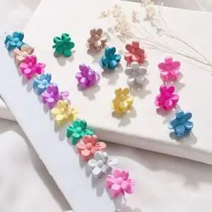 [셀러에이드]미니꽃별 비비드 집게핀 10개세트