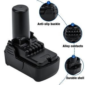 히코키/히타치 10.8V/12V 무선 전동 드릴 드라이버 DB10DL BCL1015 4Ah 충전식 배터리