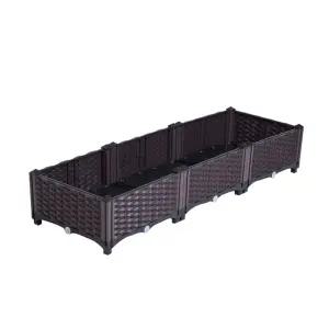 화분 사각 플라스틱 대형 옥상 작은농장 만들기 텃밭 여가생활