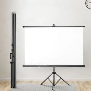 영상프로젝터 빔스크린 야외 휴대용 접이식 커튼 캠핑 실내 원룸 선물 집들이