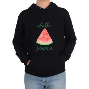 기모후드티 HELLO SUMMER 여름휴가 수박 더위에그림 다양한 색상 사이즈 (WFKB30G)