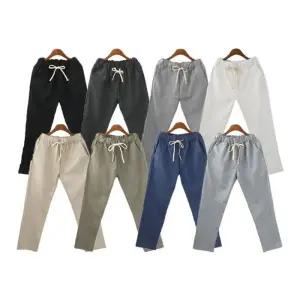 마 편한 팬츠 마반 여름 린넨팬츠 바지 남자 남성 밴드 밴딩 세미 긴