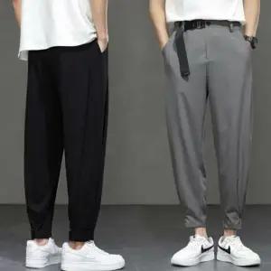 면바지 외출편한 허리 슬렉스 남자 청바지 가능 조절 카고바지 정장바지