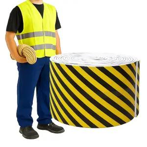 접착식 안전쿠션 코너보호대 주차장 세이프카드 기둥 코너 모서리 가드 충돌방지 벽보호대 두께12t(mm) 폭50cm 길이5m단위