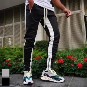 면바지 남성편한바지 남자바지 바지 지퍼 헬스 밴딩팬츠 밴딩조거팬츠 슬랙스