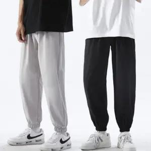 등산복 츄리닝 심플디자인 조거바지 남성 런닝복 와이드 와이드슬랙스 면바지