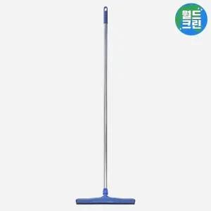 월드크린 이중드라이어 물 밀대 45cm + 알루미늄 자루 150cm 화장실 욕실 바닥 물기 제거 청소 스퀴지