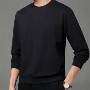 겨울 의류 남자기본티셔츠 허리밴딩 퍼 기모 맨투맨 세트 (WFKB3VC)