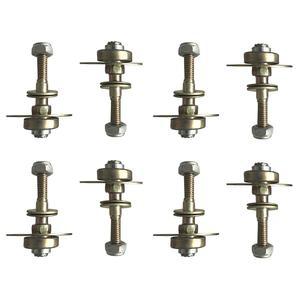 AuRiver 8 PCS 가구 흔들의자 베어링 연결 부품 나사 볼트 키트 액세서리(M8 x 55mm)