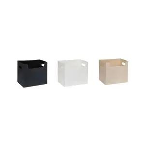 [하프클럽/]스퀘어 수납바구니 서류정리함 멀티 소품박스 책꽂이