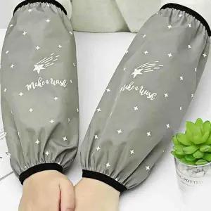 [하프클럽/]그린 방수 팔 토시 공장 작업용 팔토시 미술 화방