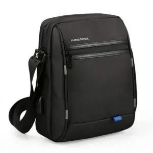 [하프클럽/]안전한 스마트 usb 크로스백 남성 캐주얼 데일리 백