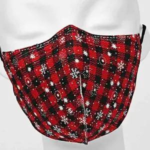 [하프클럽/]레드 패션 마스크 덴탈 입체 일회용 건강한 면