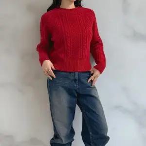 [다잇템] 여성 U넥 니트티셔츠 FW 크리스마스 빨간색_24014985_588872