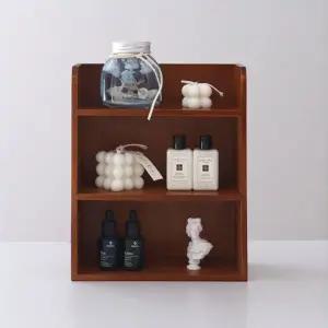 [하프클럽/]베르 나무선반 3단 미니선반 원목선반 빈티지 원목