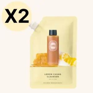 조성아 클렌저 원더바스 팩클렌저 레몬청 리필 X2개