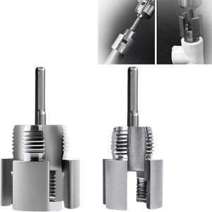 1/2 및 3/4 파이프 나사 절삭 도구 통합 내부 외부 전기 드릴 호환