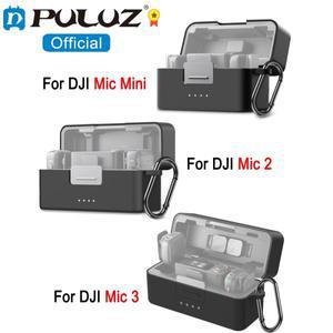 DJI호환 Mic 3 / 2 Mini 충전 케이스용 PULUZ 실리콘 보호 커버  완전 스크래치 방지 충격