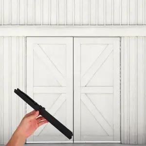 2개입 헛간 문 소프트 클로즈 댐퍼 슬라이딩 도어 하드웨어 교체 부품 조용하고 내구성 있는 소프트 클로즈