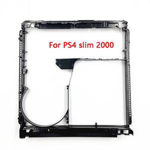 [호환품]PS4 slim 2000 액세서리 콘솔 하우스 쉘 커버 수리 용 교체 중간 프레임 스탠드 홀더