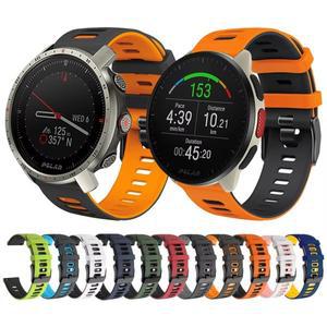 [호환품]POLAR Grit X Pro Titan/Vantage M2 M/IGNITE 2/Unite 스포츠 실리콘 밴드 팔찌 시계 용 Polar Pac