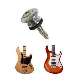 [하프클럽/]현악기 기타 스트랩 버튼 1개 기타멜빵핀 고정 악기부품