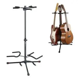 [하프클럽/]휴대용 3단기타 거치대 스텐드 모든 기타 겸용 악기 받침 우쿨렐