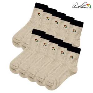 [아놀드파마]아놀드파마 여자 중목양말 신축성좋은 갑종 골지양말 살색 베이지색 10족 국산