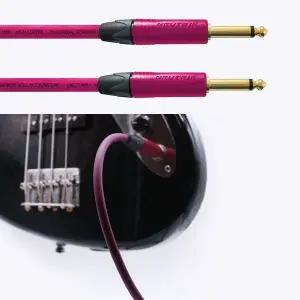 [하프클럽/]기타용 베이스 케이블 3미터 악기 소품 현악기 부품