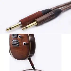 [하프클럽/]베이스용 일렉기타 케이블 6미터 금속 기타 부품 악기소품