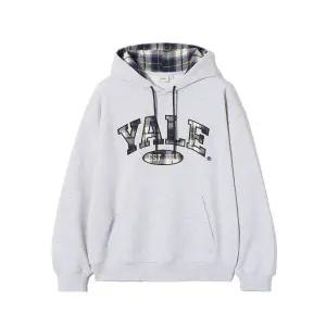 [롯데백화점]예일 남여공용 체크 투톤아치 후드티셔츠 (YFF1HD302AGR)