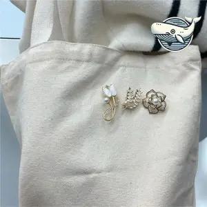 [하프클럽/]우아한 진주 월계수 브로치 여성용 패션 장식