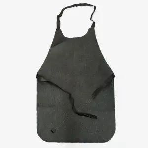 앞치마 부직포 검정 두꺼운 (WFKBK1R)