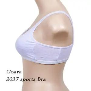 [하프클럽/]주니어 스포츠형 저자극 순면 브라 1단계 아동용 편안한 착용감