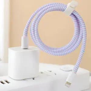 고품질 단선 보호 방지 충전캡 충전단자 꼬임 휴대폰 충전기 보호캡 (WFKBP19)